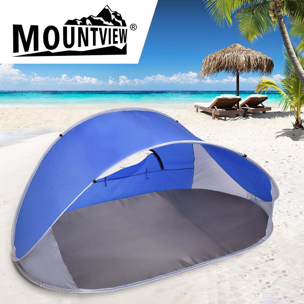 Mountview Pop Up Tent Camping Beach Blue-1886651034835750918