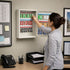 Levede Key Safe Cabinet 42-Key Wall Mount Steel Lock Box White-2100035001302257670