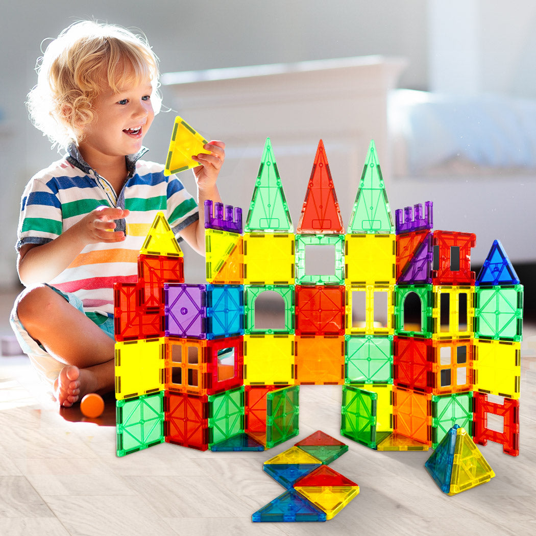 BoPeep Kids Magnetic Tiles Blocks Building-2029387266392199174