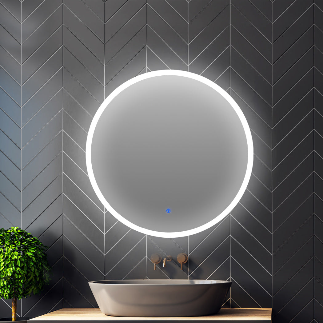 EMITTO LED Wall Mirror Round Anti-fog 60CM-2065254621449949190