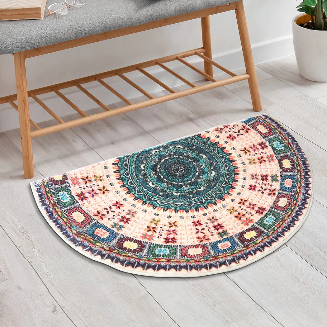 Marlow Door Mat Half Moon Semi-Circle Rug 60x90-2018816672164614150