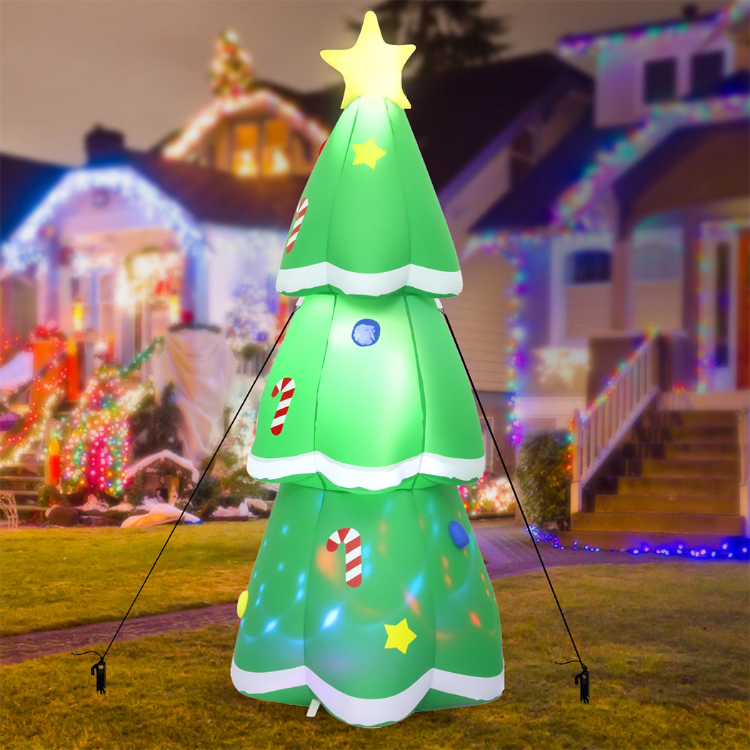 Santaco Inflatable 1.5M Christmas Tree Flashing Light-2065254641179955206