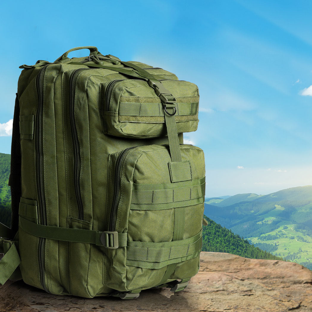 Slimbridge 40L Military Tactical Backpack Army green-2006732919506341894