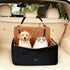 Pawz Dog Car Seat Booster with Safety Belt  Leashes  for Large Sized Dogs Brown-2100034987612049414