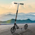 MONVELO Folding Scooter Dual Large Wheels Black-2029387212751245319