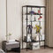 Stacked Glass Display Cabinet Steel 4 Tier 160cm-2006732866213515270