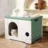 Pawz Outdoor Indoor Dogs Kennel Plastic Puppy Pet House-2050056793257807878