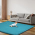 Marlow Coral Velvet Area Rugs Large Mat 150x200cm Blue-2018816778523774982