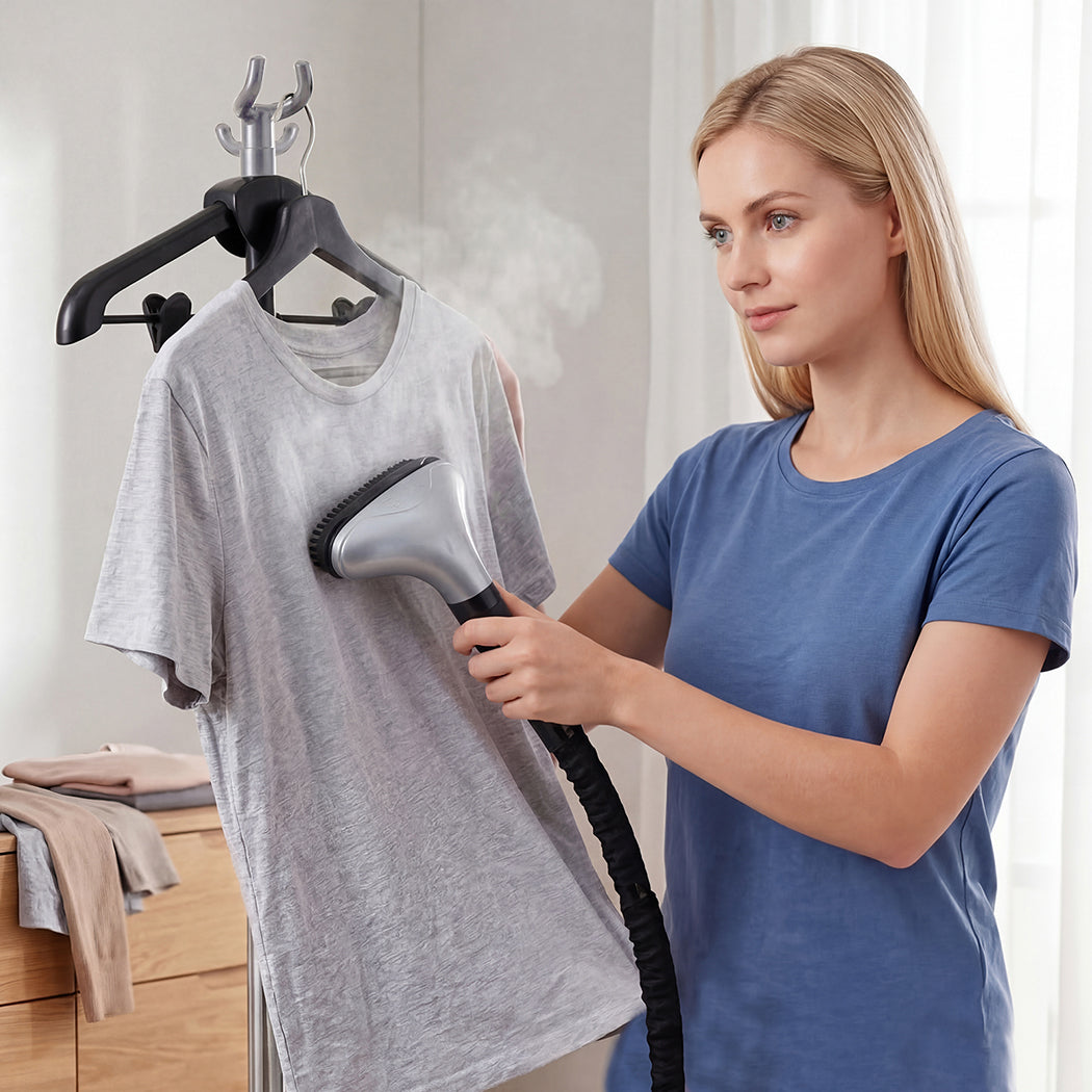 Spector Garment Steamer Upright 2200 W 3.3L Kills Germs 4 Stem Levels Adjustable-2050056787809406982
