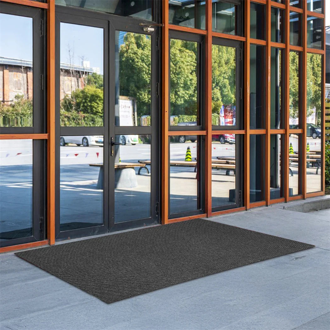 Marlow Extra Large Floor Rug Outdoor 90cm x 305cm Grey-2029387205092446214