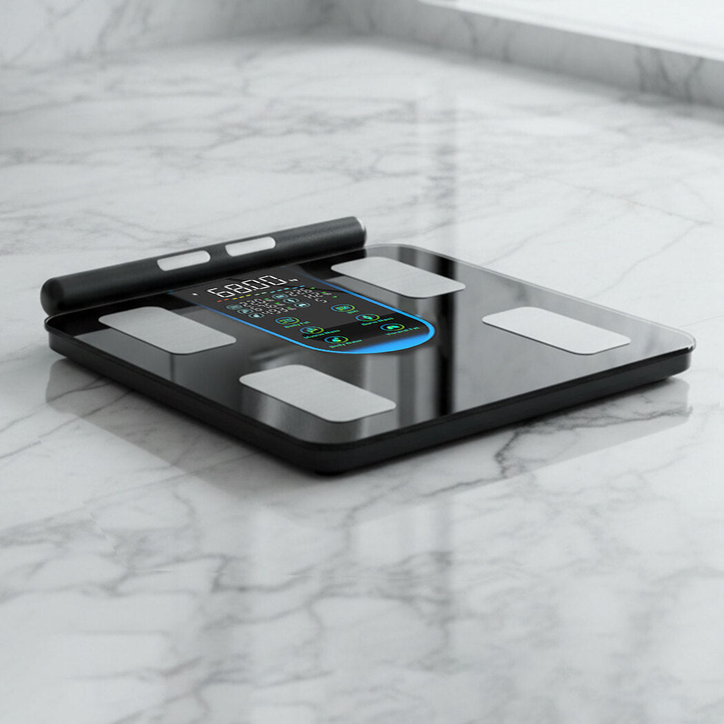 Centra Smart Scale for Body Fat Bathroom Digital Pregnancy BMI Monitor Bluetooth-2050056788929286150