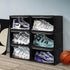 Stacked Shoe Box Acrylic Sneaker Display 6PC Black-1973193709575081990