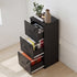 Levede File Cabinet 3 Lockable Drawers Modern Document Organiser Home Office-2072893556065964038
