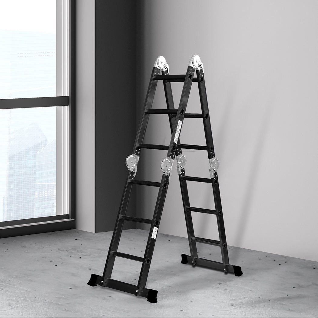 Traderight Multi Purpose Ladder Aluminium 3.6Meter-2065254469096050694