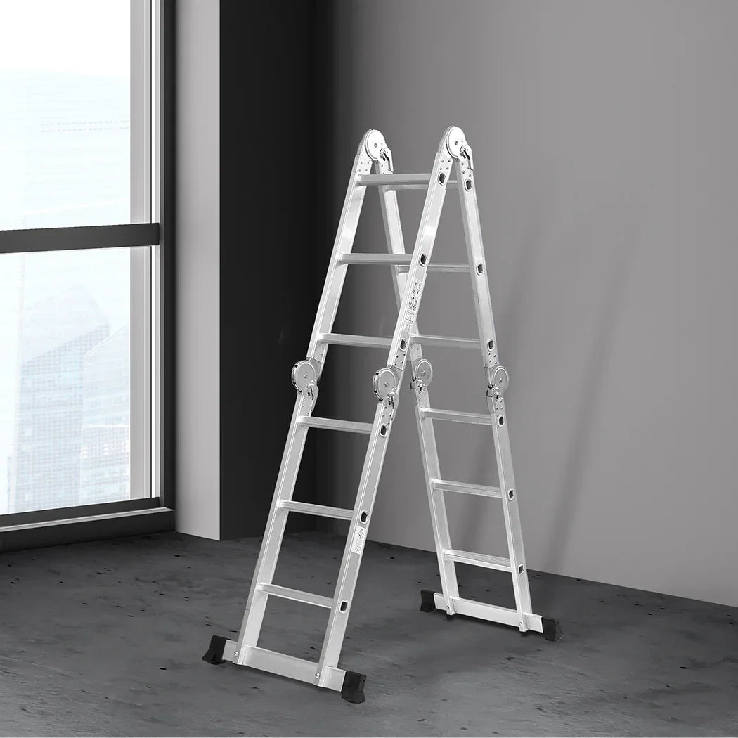 Traderight Multi Purpose Ladder Aluminium-2006733177204379654