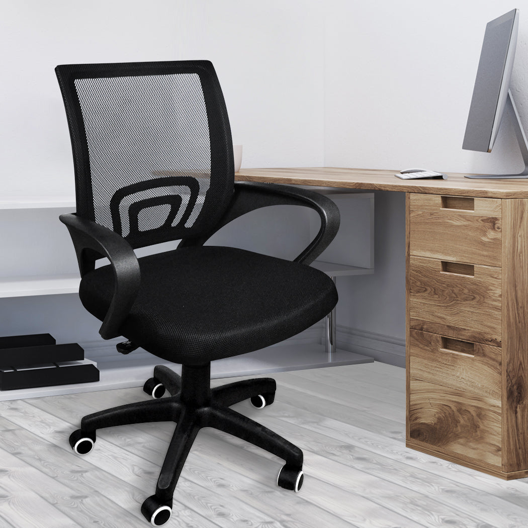 Levede Office Chair Gaming Computer Black-1864183518838525958