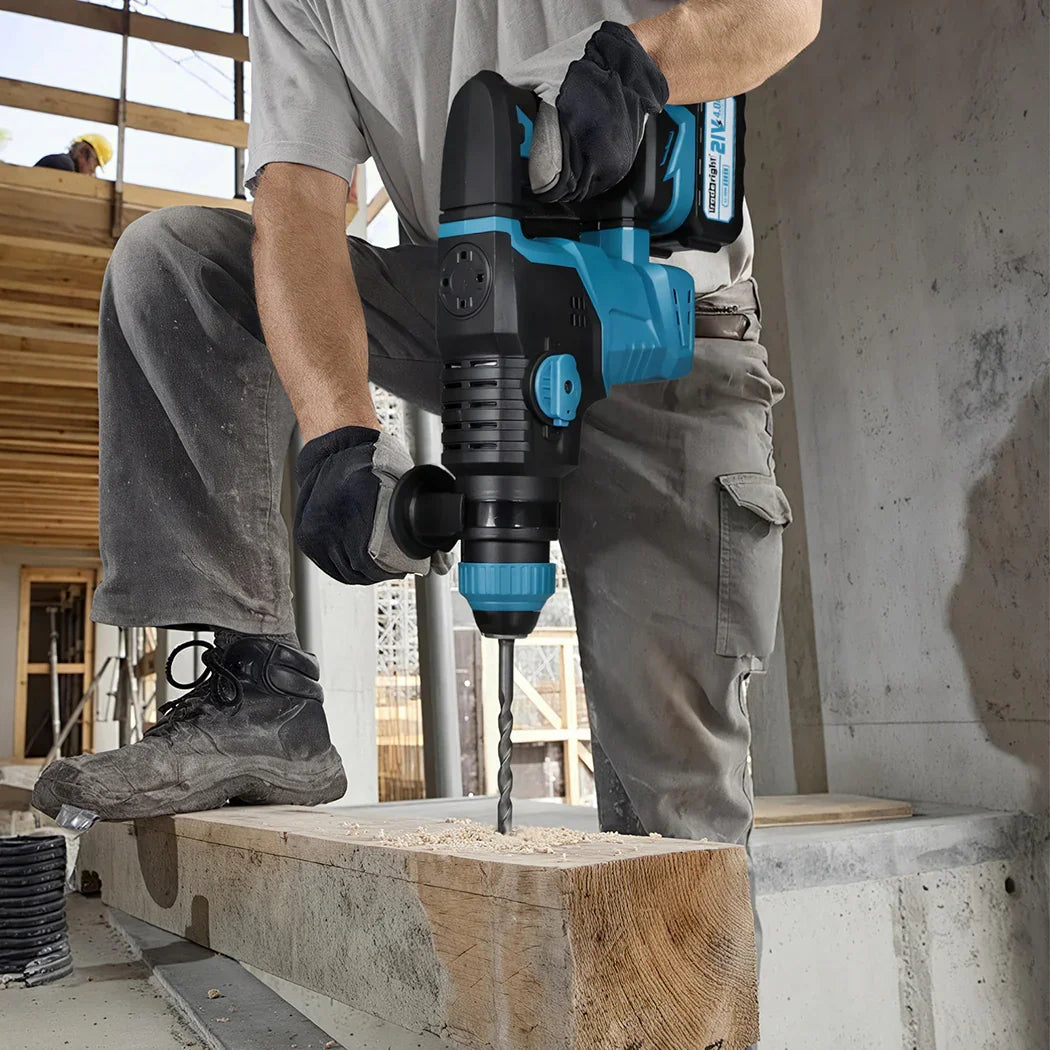 Traderight  21V Cordless Rotary Hammer Drill Tool Set-2050056915601461254