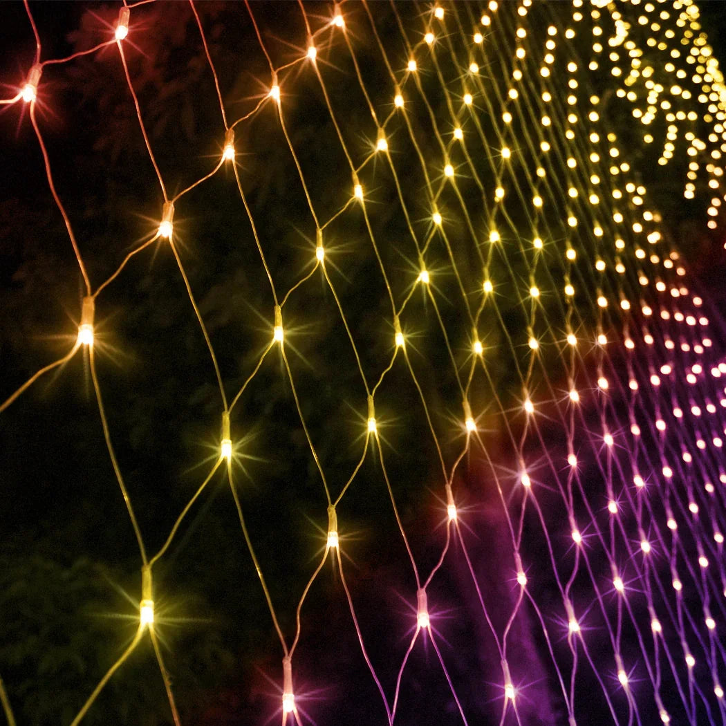 EMITTO 880LED Christmas Net Lights Mesh-2018816801093324806