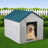 PaWz Dog Kennel Outdoor Indoor Pet Plastic L Blue-2018816810425651206