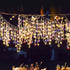 Curtain Fairy String Lights Wedding Multi Colour 500 LED-2029387301993451526