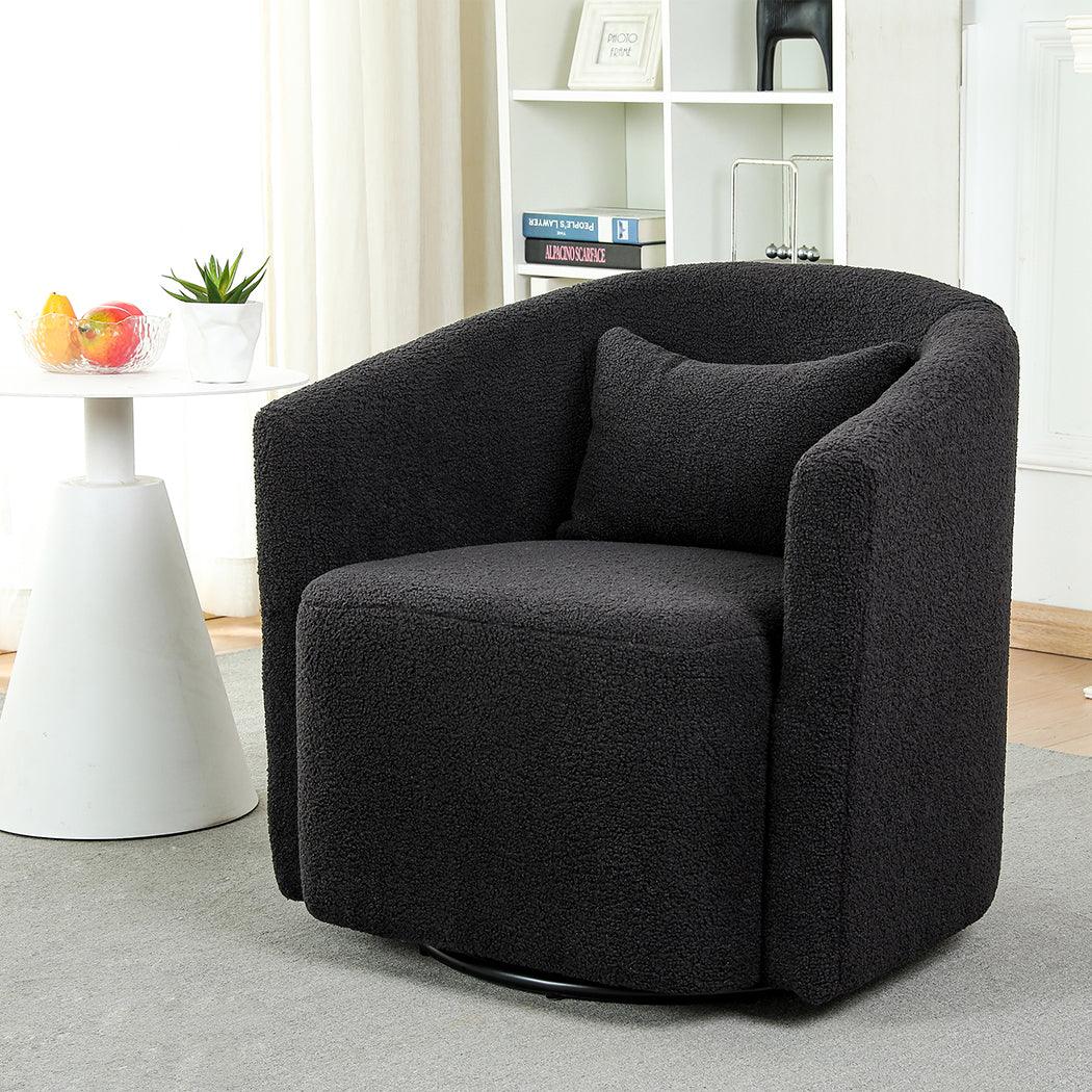 Levede Fleece Rocking Chair-2018816921633427462