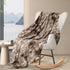 Dreamz Luxury Tie-dyed Blanket Brown 127cm x 152cm-2065254408182173703