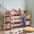 Levede Kids Toy Box Organiser 12 Bins 6 Shelves Display Storage Rack Playroom-2050059011360952326