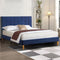 Levede Bed Frame Queen Size Mattress Blue-2006733223769542662
