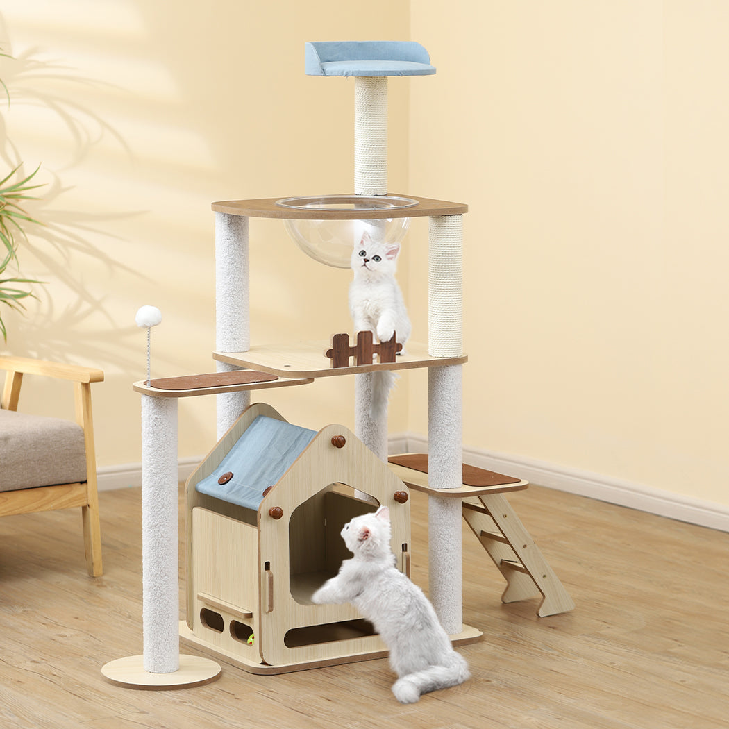 PaWz Cat Tree Scratching Post Scratcher-2029387230589620230