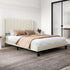 Levede Metal Wooden Bed Frame Queen Panel Plush Upholstered Mattress Platform-2050056770650509318