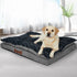 Dog Calming Bed Warm Soft Plush Comfy XL Grey X-Large-2018816810253684742