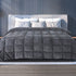 DreamZ Quilt Doona Comforter Blanket Grey Queen-1864184580156821510