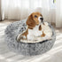 PaWz Pet Dog Calming Bed Warm Soft Plush M Medium-2018816726787035142