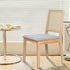 Levede 2x Rattan Dining Chair Solid Wood Lounge-2006732686290456582