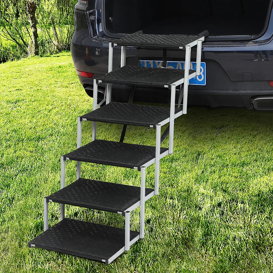 Pawz Dog Ramp Pet Stair Car Suv Travel Step Foldable-2018816832177311750