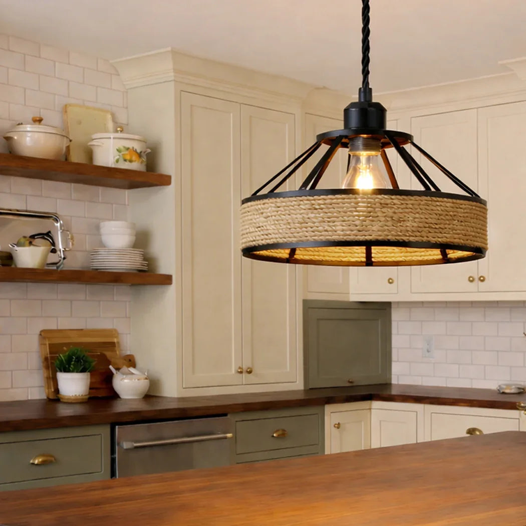 Emitto Ceiling Light Shade Vintage Lamp Shade Light Cover Pendant Home Decor-2050056778200256518