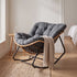 Levede Rocking Chair with Thick Cushion PE Rattan Silent Strip Indoor Patio Grey-2100034939763429382