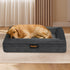 Pawz XL Size Orthopedic Dog Bed with Corduroy Removable Cover Waterproof Washable Grey-1938089882899582982