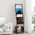 Levede 4-Tier Record Player Stand Storage Rack Holder Up to 100 Albums Magazine-2050056774698012678