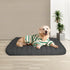 Pawz XL Size Orthopedic Dog Bed with Sherpa Plush Removable Cover in Grey-1937319823377829894