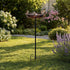 Toque Bird Bath Feeder Outdoor Garden Freestanding Metal Weather Resistant 100cm-2061251870604791814