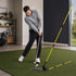 Centra Golf Alignment Sticks With Cast Iron Base Portable Practice For Outdoor-2100035025847324678