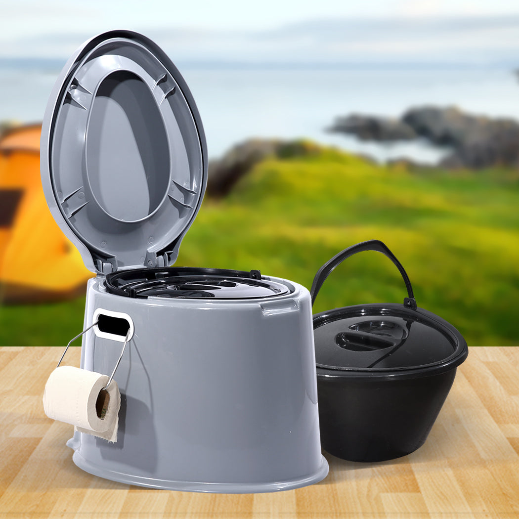 6L Camping Toilet Outdoor Portable Potty-1864184297565589510