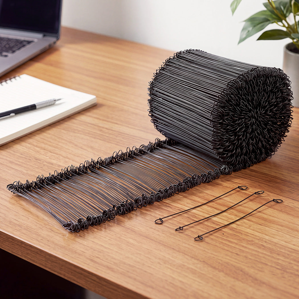 Traderight Cable Ties Rebar Tying Tool Reinforcing Mesh Loop Ties Metal 1000Pcs-2109799594580447239