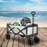 Lambu Garden Camping Trolley Outdoor Beige-2018816823897755654