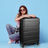 Slimbridge 28" Inch Expandable Luggage Black 28 inch-2018816679584337926
