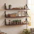 Levede Floating Shelves 3 Pcs Wall Mounted Rustic Storage Display Rack Bedroom-2072893561120100358