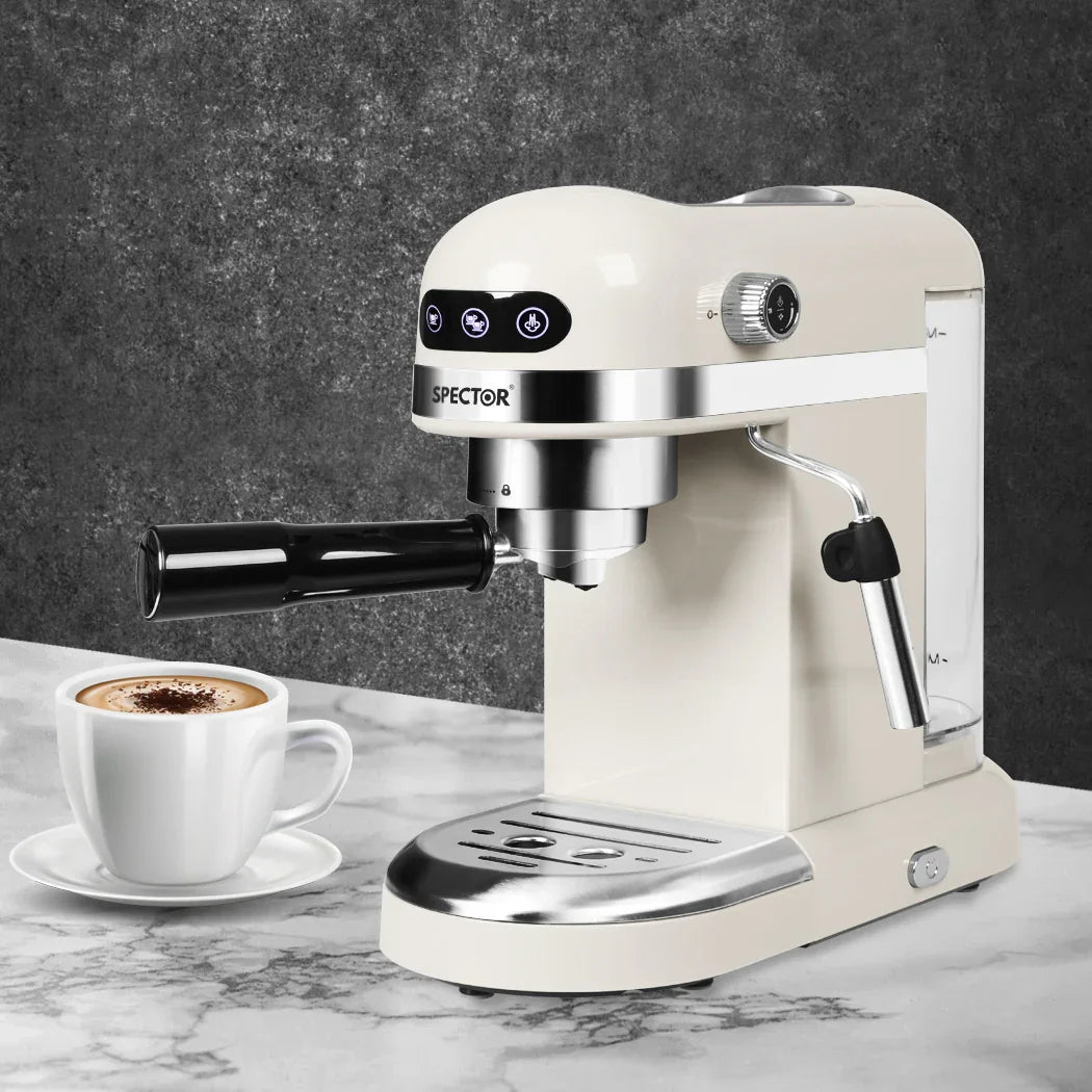 Spector Coffee Maker Machine Espresso Milk White-2018816889031102470