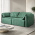 Levede Sofa Floor Couch 3-Seater Leathaire