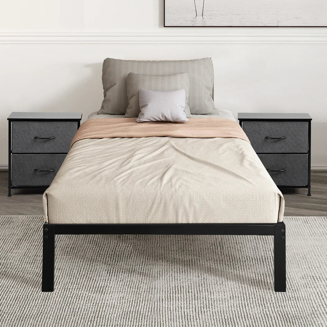 Levede Metal Bed Frame Heavy Duty Storage Space-2018816898795442182